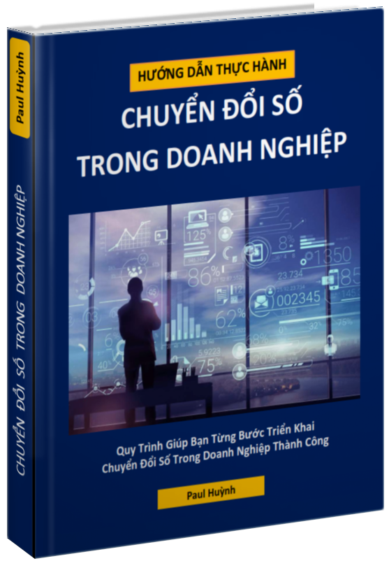 Bìa sách Thực hành chuyển đổi số trong doanh nghiệp