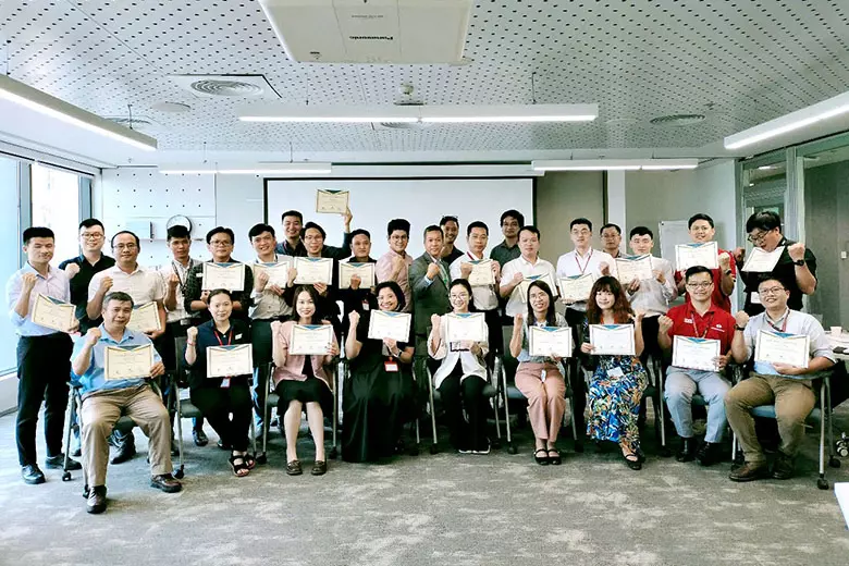 Học viên hoàn thành chương trình đào tạo Infochief