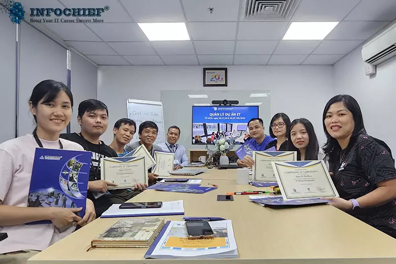 Hình ảnh khóa học Infochief đã triển khai 03