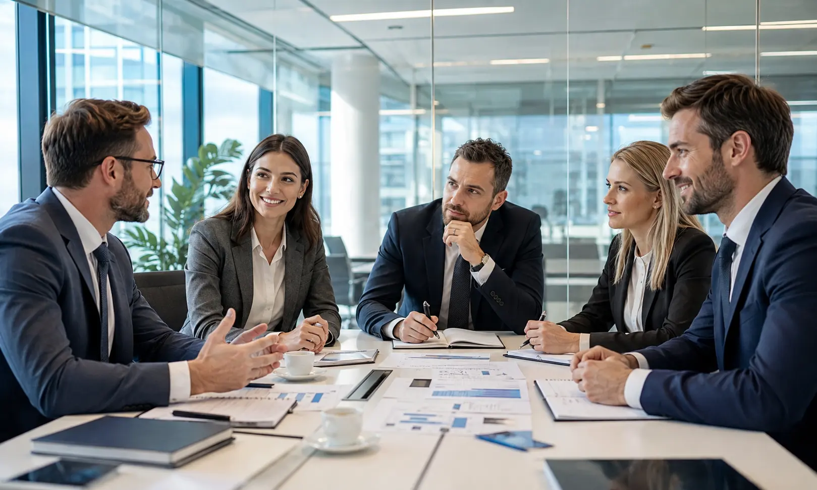 Buổi tư vấn chiến lược đào tạo In-house giữa chuyên gia và lãnh đạo doanh nghiệp