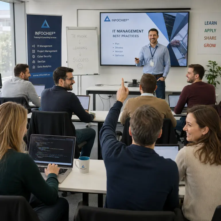 Hình ảnh các lớp học IT của Infochief Academy